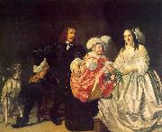 Bartholomeus van der Helst Family Portrait painting